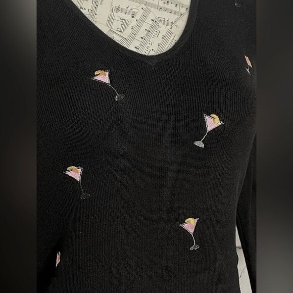 Vintage Lily Stanhope Sweater Martini Glasses PM - Picture 2 of 7